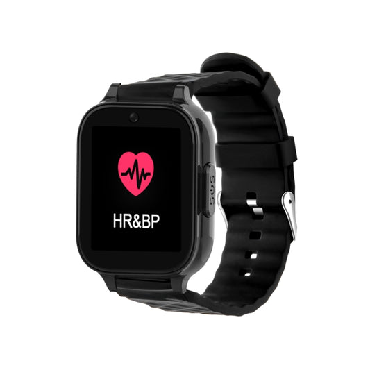 RF-V52-B 1.85 inch Screen GPS Smart Tracker WatchBand Support SOS Call / Health Monitoring For North America / South America(Black) - Smart Watches by PMC Jewellery | Online Shopping South Africa | PMC Jewellery | Buy Now Pay Later Mobicred