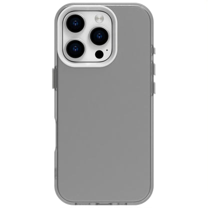 For iPhone 16 Pro Max Candy PC Hybrid TPU Shockproof Phone Case(White) - iPhone 16 Pro Max Cases by PMC Jewellery | Online Shopping South Africa | PMC Jewellery | Buy Now Pay Later Mobicred