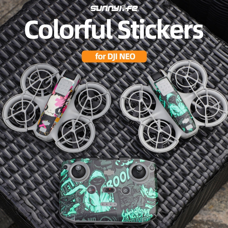 For DJI Neo Drone Body Remote Control Protective Sticker(Cute Ducks) - free shipping - PMC TechLife - Order now!