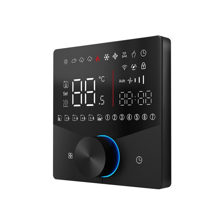 BHT-009GALW-MT Water Heating WiFi Smart Home LED Thermostat with Matter(Black) - Thermostat & Thermometer by PMC Jewellery | Online Shopping South Africa | PMC Jewellery | Buy Now Pay Later Mobicred