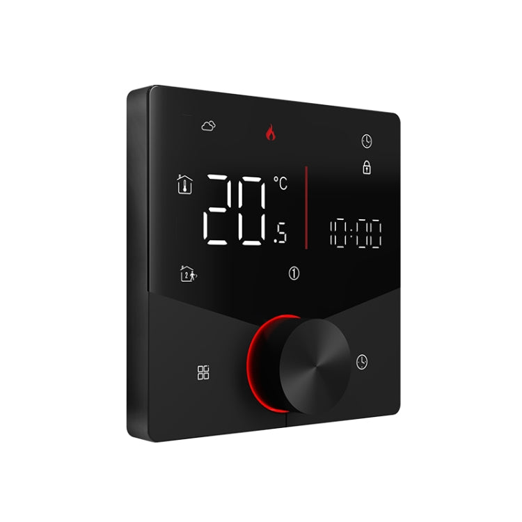 BHT-009GALW-MT Water Heating WiFi Smart Home LED Thermostat with Matter(Black) - Thermostat & Thermometer by PMC Jewellery | Online Shopping South Africa | PMC Jewellery | Buy Now Pay Later Mobicred