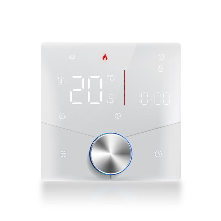 BHT-009GCLW-MT Boiler Heating WiFi Smart Home LED Thermostat with Matter(White) - Thermostat & Thermometer by PMC Jewellery | Online Shopping South Africa | PMC Jewellery | Buy Now Pay Later Mobicred