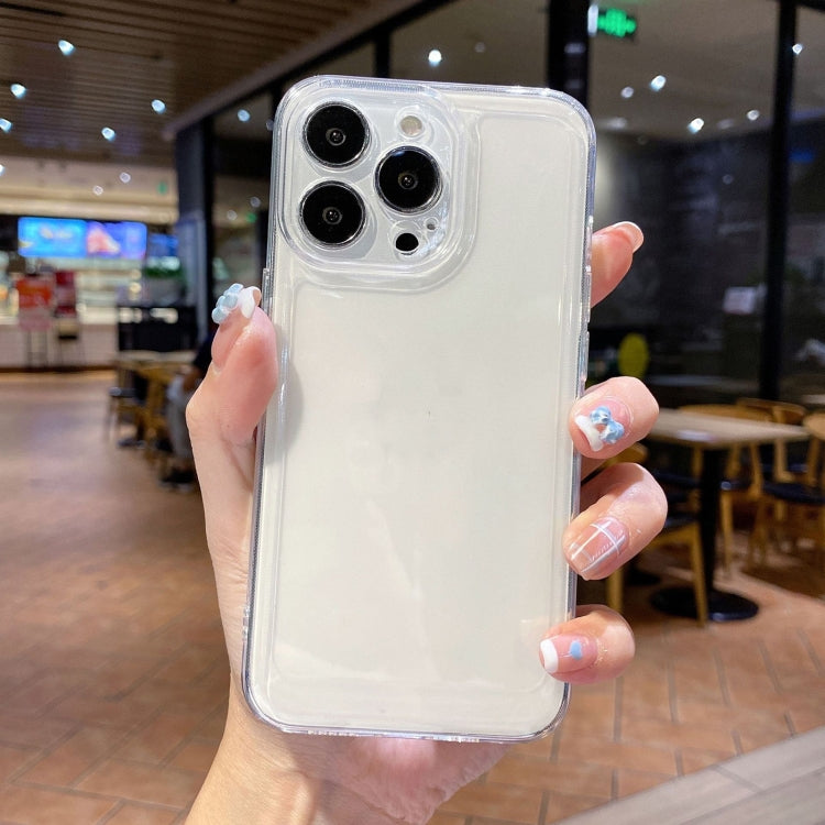 For iPhone 16e Space TPU Shockproof Phone Case(Black) - iPhone 16e Cases by PMC TechLife | Online Shopping South Africa | PMC TechLife | Buy Now Pay Later Mobicred