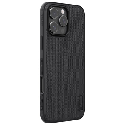 For iPhone 16 Pro Max NILLKIN Frosted Shield Pro PC + TPU Phone Case(Black) - iPhone 16 Pro Max Cases by NILLKIN | Online Shopping South Africa | PMC Jewellery | Buy Now Pay Later Mobicred