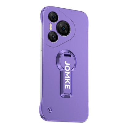 For Huawei Pura 70 Pro Baking Varnish 360 Rotate Holder No Frame PC Phone Case(Purple) - Huawei Cases by PMC Jewellery | Online Shopping South Africa | PMC Jewellery | Buy Now Pay Later Mobicred