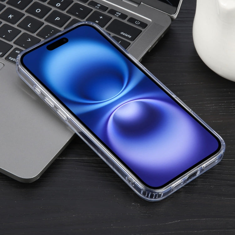 For iPhone 16 GEBEI MagSafe Magnetic Transparent Phone Case(Transparent) - free shipping - PMC Jewellery - Order now!