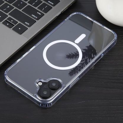 For iPhone 16 Plus GEBEI MagSafe Magnetic Transparent Phone Case - iPhone 16 Plus Cases by GEBEI | Online Shopping South Africa | PMC Jewellery | Buy Now Pay Later Mobicred