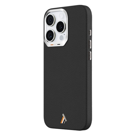 For iPhone 16 Pro Max TGVIS VIDA Series MagSafe Magnetic PU Leather Phone Case(Black) - iPhone 16 Pro Max Cases by TGVIS | Online Shopping South Africa | PMC Jewellery | Buy Now Pay Later Mobicred