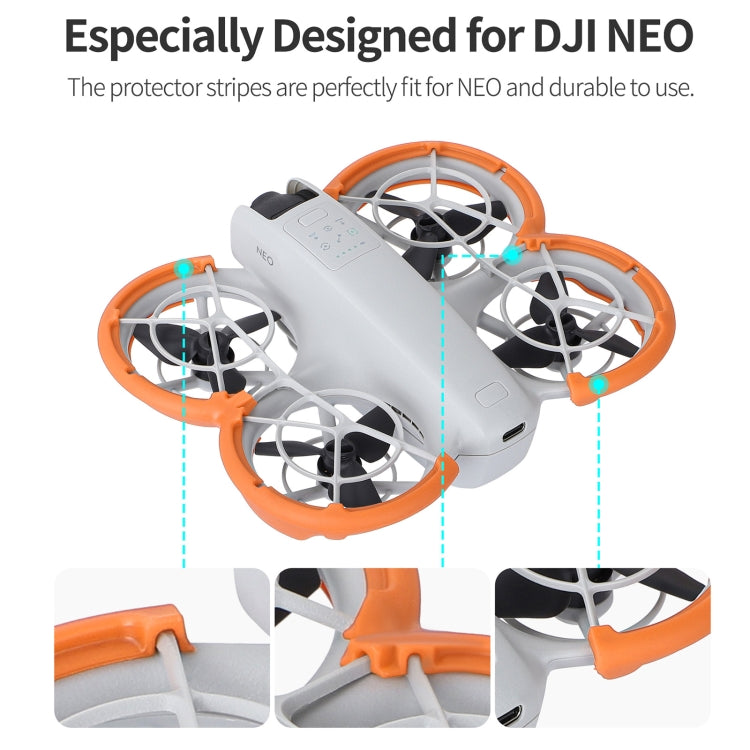 For DJI Neo Sunnylife Propeller Protective Guard Anti-collision Ring Cover(Grey) - free shipping - PMC TechLife - Order now!