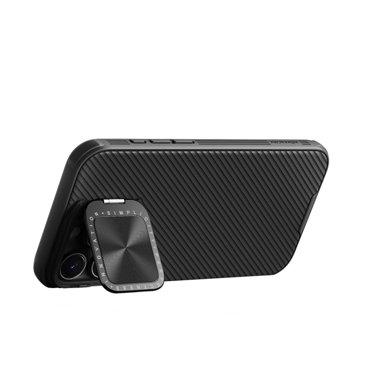 For iPhone 16 Pro NILLKIN CamShield Prop MagSafe Magnetic PC Phone Case(Black) - iPhone 16 Pro Cases by NILLKIN | Online Shopping South Africa | PMC Jewellery | Buy Now Pay Later Mobicred