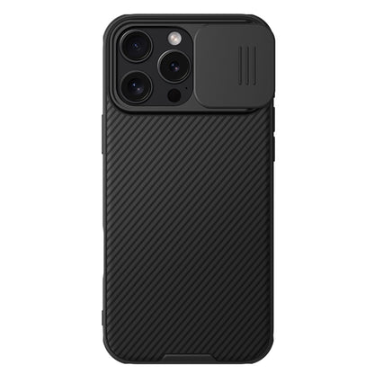 For iPhone 16 Pro Max NILLKIN CamShield Pro PC Phone Case(Black) - iPhone 16 Pro Max Cases by NILLKIN | Online Shopping South Africa | PMC Jewellery | Buy Now Pay Later Mobicred