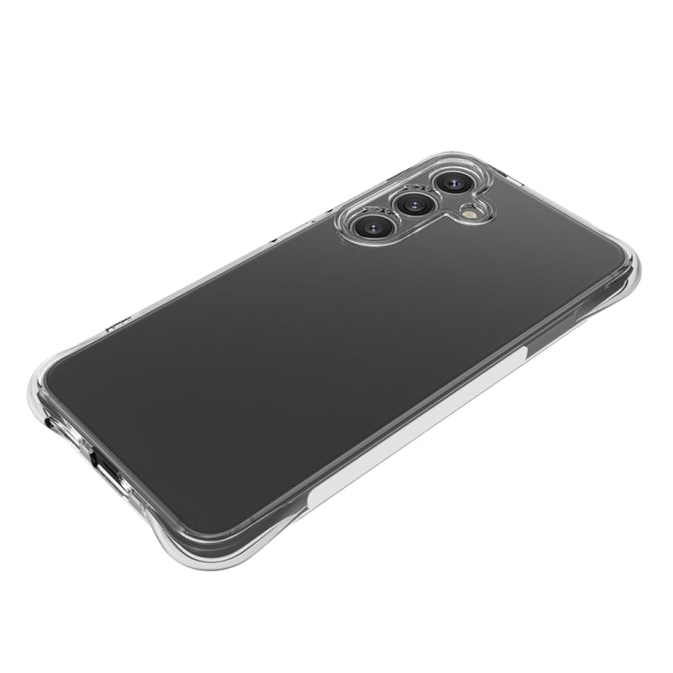 For Samsung Galaxy S25 5G Shockproof Non-slip Thickening TPU Phone Case(Transparent) - Galaxy S25 5G Cases by PMC Jewellery | Online Shopping South Africa | PMC Jewellery | Buy Now Pay Later Mobicred