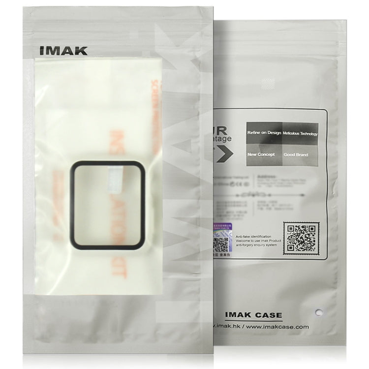 For Apple Watch Series 10 46mm imak Integrated Watch Case with Film(Titanium Gold) - free shipping - PMc TechLife - Order now!