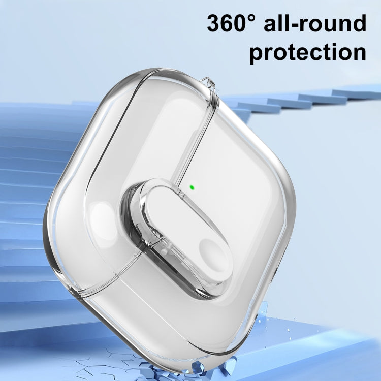 For AirPods 4 Ice Crystals Shockproof Earphone Protective Case(Grey) - For AirPods 4 by PMC Jewellery | Online Shopping South Africa | PMC Jewellery | Buy Now Pay Later Mobicred