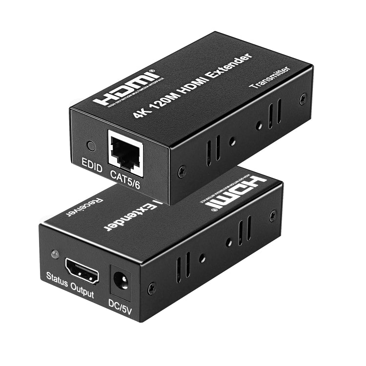 4K HDMI to RJ45 Network Extender, Transmission Distance: 120m(US Plug) - Amplifier by PMC Jewellery | Online Shopping South Africa | PMC Jewellery | Buy Now Pay Later Mobicred