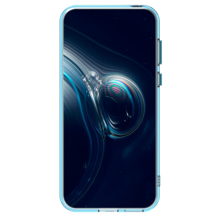 For Huawei Pura 70 Candy PC Hybrid TPU Shockproof Phone Case(Blue) - Huawei Cases by PMC Jewellery | Online Shopping South Africa | PMC Jewellery | Buy Now Pay Later Mobicred