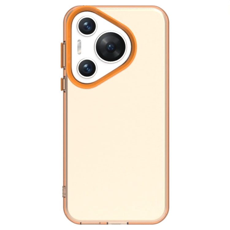 For Huawei Pura 70 Pro Candy PC Hybrid TPU Shockproof Phone Case(Orange) - Huawei Cases by PMC Jewellery | Online Shopping South Africa | PMC Jewellery | Buy Now Pay Later Mobicred