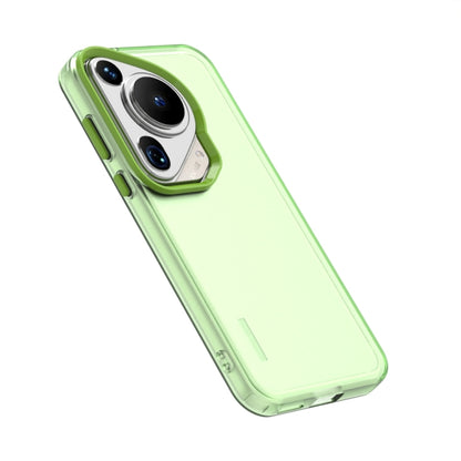 For Huawei Pura 70 Ultra Candy PC Hybrid TPU Shockproof Phone Case(Green) - Huawei Cases by PMC Jewellery | Online Shopping South Africa | PMC Jewellery | Buy Now Pay Later Mobicred