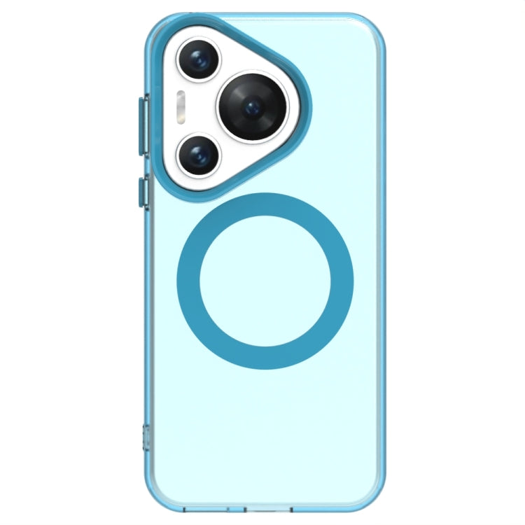 For Huawei Pura 70 Candy Magsafe PC Hybrid TPU Phone Case(Blue) - Huawei Cases by PMC Jewellery | Online Shopping South Africa | PMC Jewellery | Buy Now Pay Later Mobicred