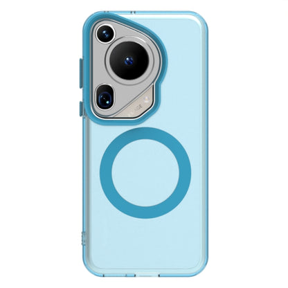 For Huawei Pura 70 Ultra Candy Magsafe PC Hybrid TPU Phone Case(Blue) - Huawei Cases by PMC Jewellery | Online Shopping South Africa | PMC Jewellery | Buy Now Pay Later Mobicred