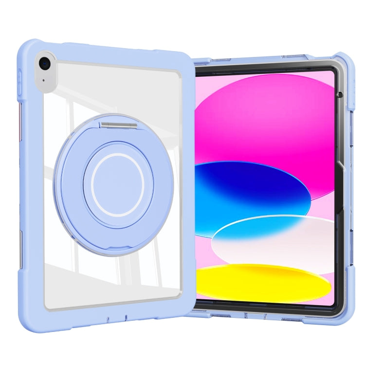 For iPad 2025 / 2022 Crystal Armor PC Hybrid TPU Tablet Case(Blue) - free shipping - PMC Jewellery - Order now!