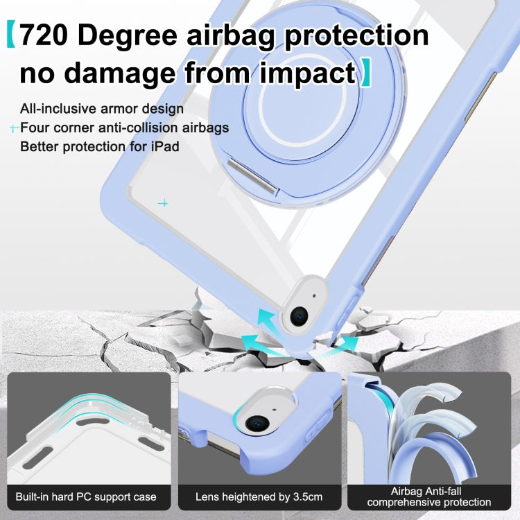 For iPad 2025 / 2022 Crystal Armor PC Hybrid TPU Tablet Case(Blue) - free shipping - PMC Jewellery - Order now!