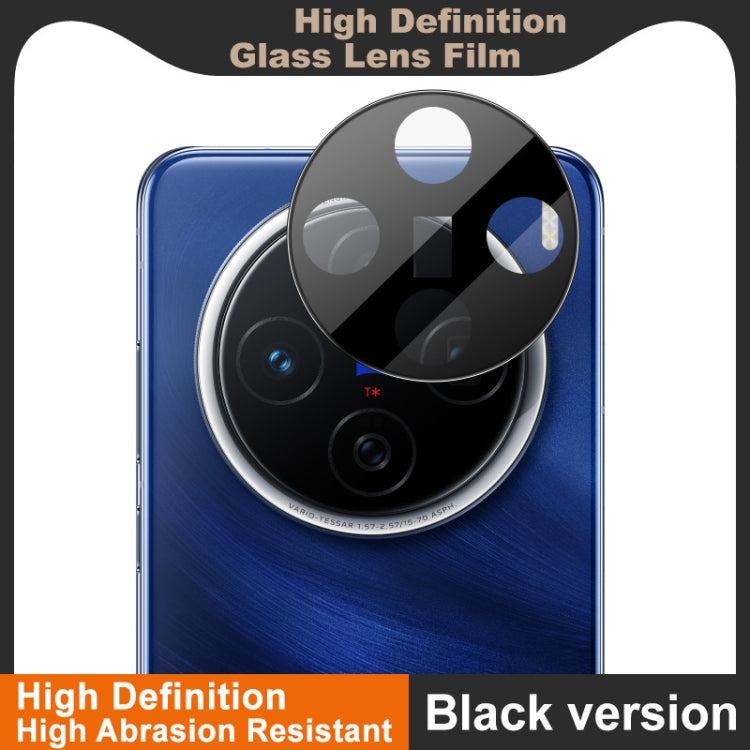 For vivo X200 IMAK Rear Camera Lens Glass Film Black Version - For Vivo by imak | Online Shopping South Africa | PMC Jewellery | Buy Now Pay Later Mobicred