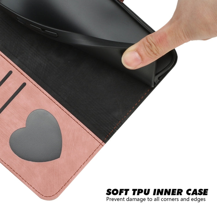For Samsung Galaxy S25 5G Side Buckle Double Fold Hand Strap Leather Phone Case(Pink) - Galaxy S25 5G Cases by PMC Jewellery | Online Shopping South Africa | PMC Jewellery | Buy Now Pay Later Mobicred