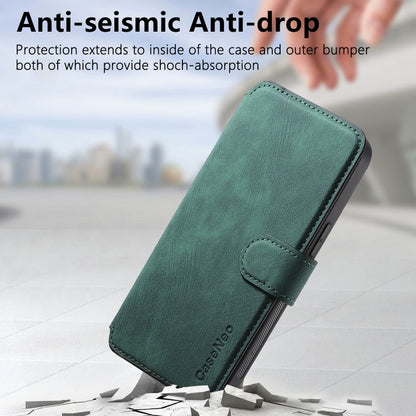 For iPhone 16 CaseNeo MagSafe RFID Anti-theft Retro Leather Phone Case(Green) - iPhone 16 Cases by CaseNeo | Online Shopping South Africa | PMC Jewellery | Buy Now Pay Later Mobicred