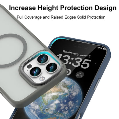 For iPhone 16 Mutural Skin Feel Series Frosted MagSafe Magnetic Phone Case(Blue) - iPhone 16 Cases by Mutural | Online Shopping South Africa | PMC Jewellery | Buy Now Pay Later Mobicred