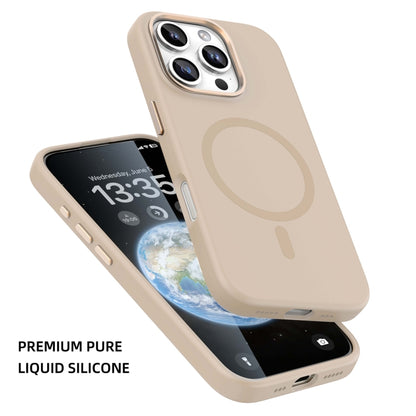 For iPhone 16 Pro Max Mutural Karen Series Liquid Silicone MagSafe Magnetic Phone Case(Navy Blue) - iPhone 16 Pro Max Cases by Mutural | Online Shopping South Africa | PMC Jewellery | Buy Now Pay Later Mobicred