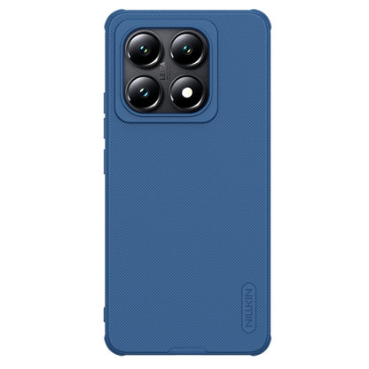 For Xiaomi 14T Pro NILLKIN Frosted Shield Pro PC + TPU Phone Case(Blue) - 14T Pro Cases by NILLKIN | Online Shopping South Africa | PMC Jewellery | Buy Now Pay Later Mobicred