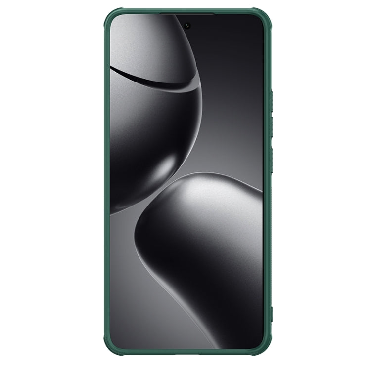 For Xiaomi 14T Pro NILLKIN Frosted Shield Pro PC + TPU Phone Case(Green) - 14T Pro Cases by NILLKIN | Online Shopping South Africa | PMC Jewellery | Buy Now Pay Later Mobicred