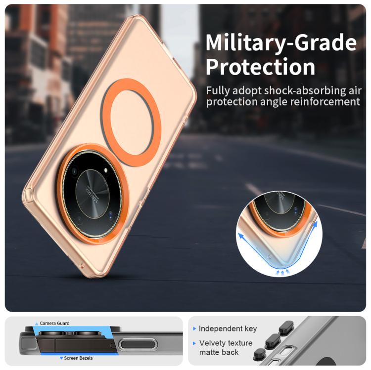 For Honor X9 Candy Magsafe PC Hybrid TPU Phone Case(Orange) - free shipping - PMC TechLife - Order now!