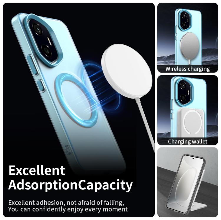 For Honor 300 Candy Magsafe PC Hybrid TPU Phone Case(Blue) - free shipping - PMC TechLife - Order now!