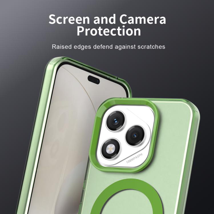 For Honor 400 Lite Global Candy Magsafe PC Hybrid TPU Phone Case(Green) - free shipping - PMC TechLife - Order now!