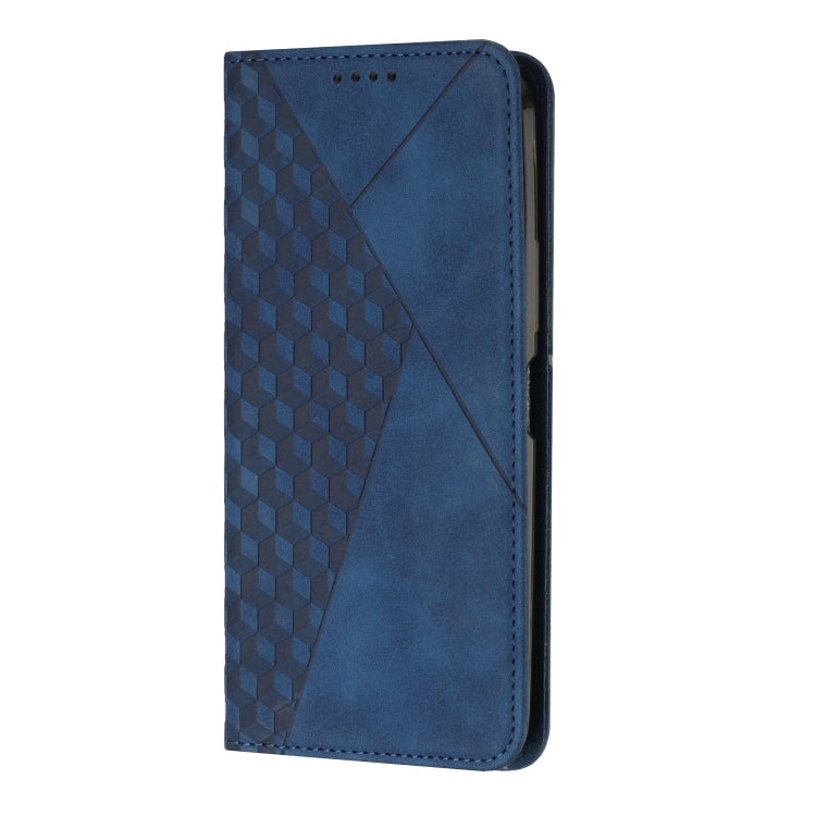 For Samsung Galaxy S25 Ultra 5G Diamond Splicing Skin Feel Magnetic Leather Phone Case(Blue) - Galaxy S25 Ultra 5G Cases by PMC Jewellery | Online Shopping South Africa | PMC Jewellery | Buy Now Pay Later Mobicred