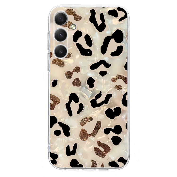 For Samsung Galaxy S25 FE 5G Colorful Painting Pattern TPU Phone Case(Leopard) - Galaxy Phone Cases by PMC Jewellery | Online Shopping South Africa | PMC Jewellery | Buy Now Pay Later Mobicred