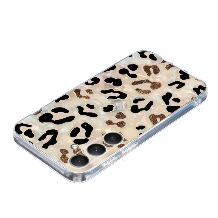 For Samsung Galaxy S25 FE 5G Colorful Painting Pattern TPU Phone Case(Leopard) - Galaxy Phone Cases by PMC Jewellery | Online Shopping South Africa | PMC Jewellery | Buy Now Pay Later Mobicred