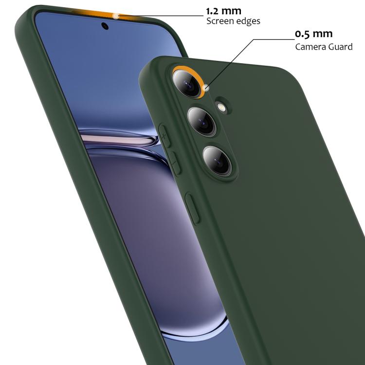 For Samsung Galaxy S25 5G Shockproof Silicone Magsafe Phone Case(Dark Green) - Galaxy S25 5G Cases by PMC Jewellery | Online Shopping South Africa | PMC Jewellery | Buy Now Pay Later Mobicred