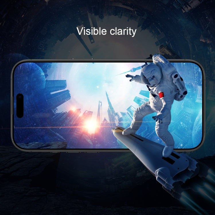 For iPhone 16 NILLKIN 3D CP+MAX Anti-Explosion Full Coverage Tempered Glass Film - free shipping - PMC Jewellery - Order now!