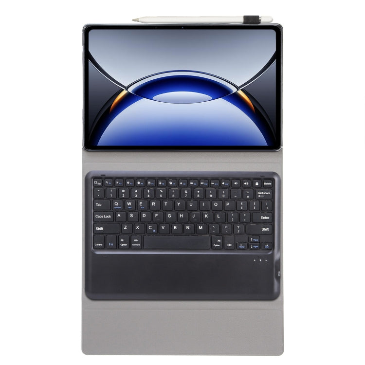 For OPPO Pad 3 12.1inch OP15-A TPU Ultra-thin Detachable Bluetooth Keyboard Leather Case with Touchpad(Black) - Others Keyboard by PMC Jewellery | Online Shopping South Africa | PMC Jewellery | Buy Now Pay Later Mobicred