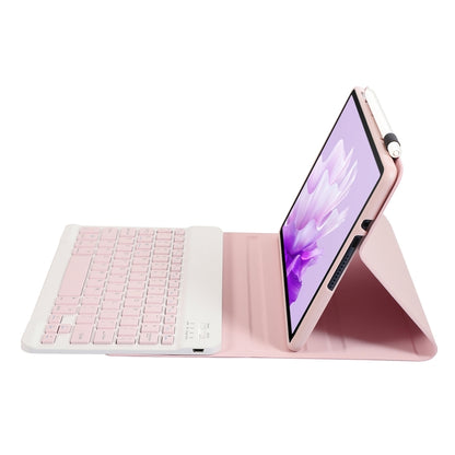 For Huawei MatePad 11.5 S 2024 AH20 Ultra-thin Detachable Bluetooth Keyboard Leather Tablet Case(Pink White) - Others Keyboard by PMC Jewellery | Online Shopping South Africa | PMC Jewellery | Buy Now Pay Later Mobicred