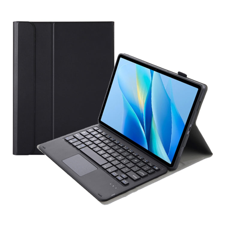 For vivo Pad Air / iQOO Pad 11.5 AV13-A TPU Ultra-thin Detachable Bluetooth Keyboard Leather Case with Touchpad(Black) - Others Keyboard by PMC Jewellery | Online Shopping South Africa | PMC Jewellery | Buy Now Pay Later Mobicred