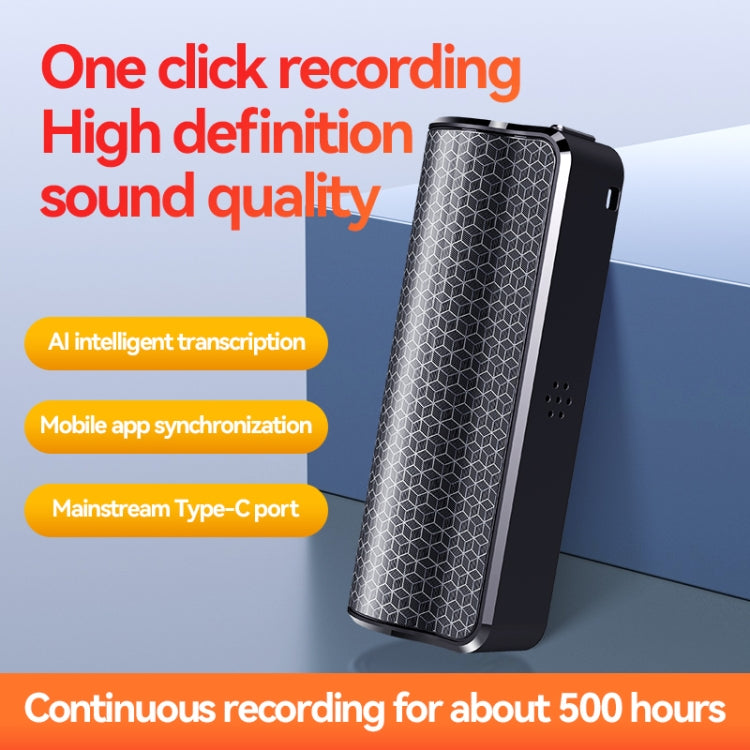 Q70A Magnetic Noise Reduction Voice Recording Pen Support APP Control, Memory:16GB(Black) - Recording Pen by PMC TechLife | Online Shopping South Africa | PMC TechLife | Buy Now Pay Later Mobicred
