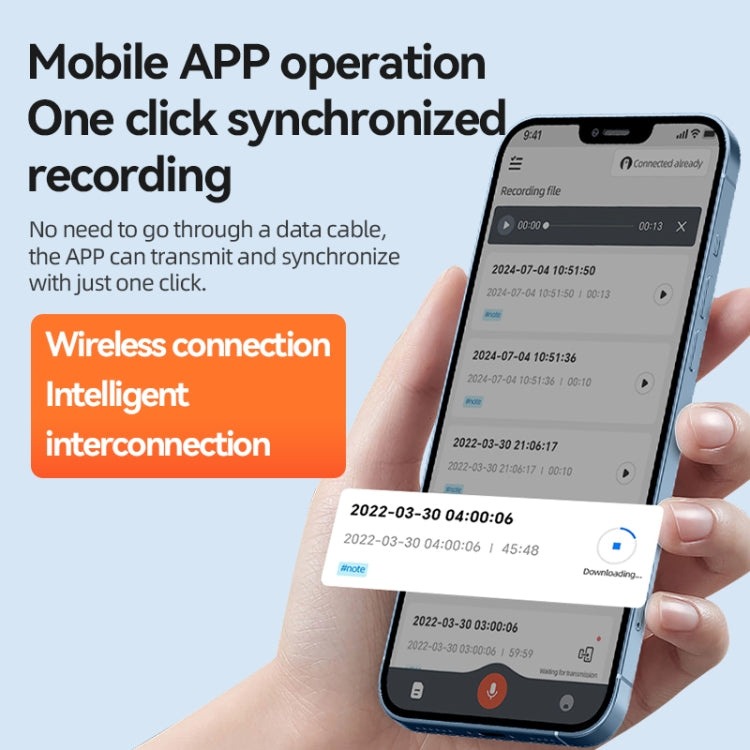 Q70A Magnetic Noise Reduction Voice Recording Pen Support APP Control, Memory:128GB(Black) - Recording Pen by PMC TechLife | Online Shopping South Africa | PMC TechLife | Buy Now Pay Later Mobicred