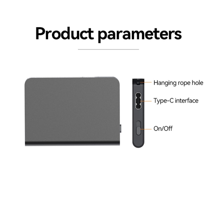 Q61A Ultra-thin HD Noise Reduction Voice Recording Pen Support APP Control, Memory:64GB(Black) - Recording Pen by PMC TechLife | Online Shopping South Africa | PMC TechLife | Buy Now Pay Later Mobicred