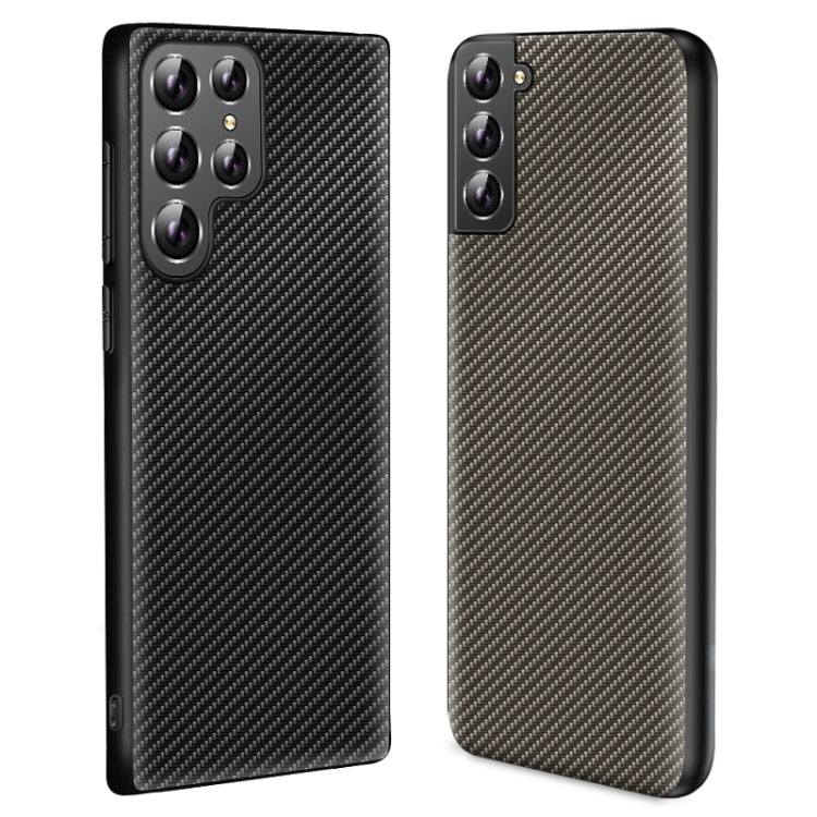 For Samsung Galaxy S25 Ultra 5G Carbon Fiber Texture Printing Phone Case(Gold) - Galaxy S25 Ultra 5G Cases by PMC Jewellery | Online Shopping South Africa | PMC Jewellery | Buy Now Pay Later Mobicred