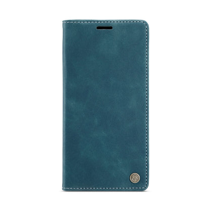 For iPhone 12 Pro Max CaseMe-013 Multifunctional Retro Frosted Horizontal Flip Leather Case with Card Slot & Holder & Wallet(Blue) - iPhone 12 Pro Max Cases by CaseMe | Online Shopping South Africa | PMC Jewellery | Buy Now Pay Later Mobicred