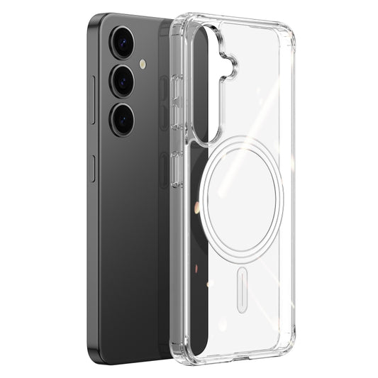 For Samsung Galaxy S25+ 5G DUX DUCIS Clin Mag Series Magsafe TPU Phone Case(Transparent) - Galaxy S25+ 5G Cases by DUX DUCIS | Online Shopping South Africa | PMC Jewellery | Buy Now Pay Later Mobicred